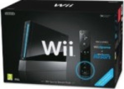 Wii Konsole (schwarz) + Wii Sports, Wii Sports Resort und Wii Motion Plus für 118,70