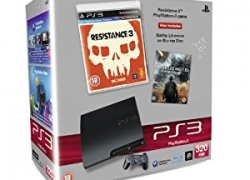 HOT: PS3 Slim 320GB Endzeit Bundle mit Resistance 3 und Battle L.A. Blu-ray für ca. 262€ inkl. Versand