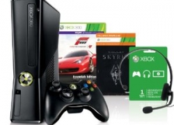 HOT! [Bundle] Xbox360 Slim 250GB + Forza 4 + Skyrim für nur 199,97€