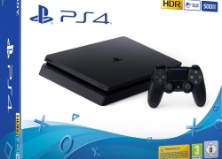 PlayStation 4 Slim – Konsole (500GB, schwarz) für 199,00€